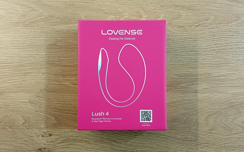 Emballage du Lovense Lush 4