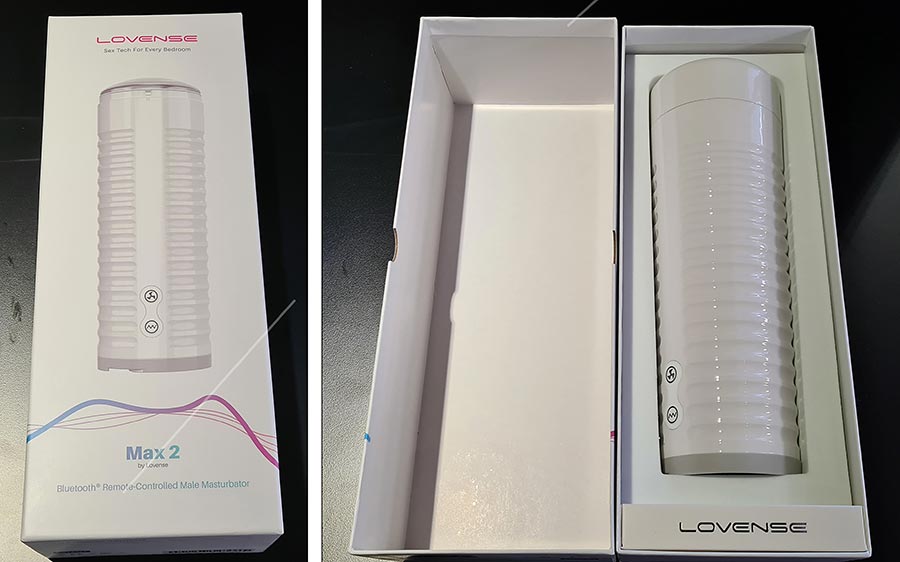 Emballage du Lovense Max 2
