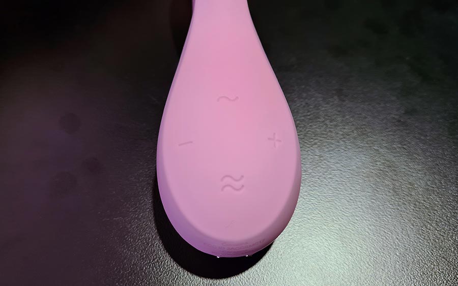 Boutons du Satisfyer Mono Flex