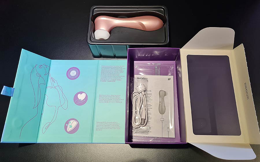 Inclus dans la livraison du Satisfyer Pro 2 Generation 2