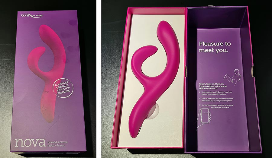 Emballage du We-Vibe Nova 2