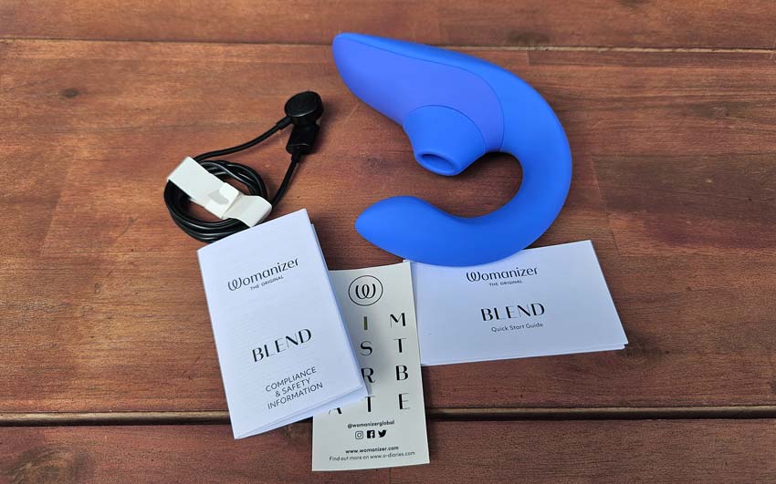 Contenu de l’emballage du Womanizer Blend