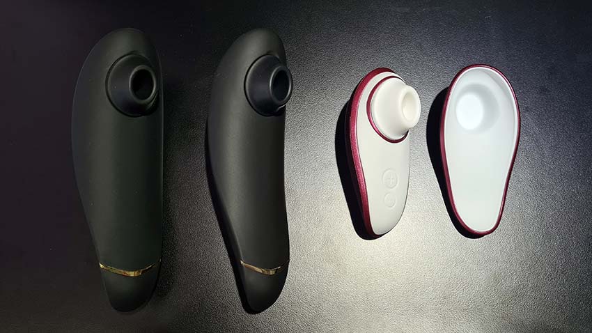 Womanizer Liberty à côté des Premium 1 et 2