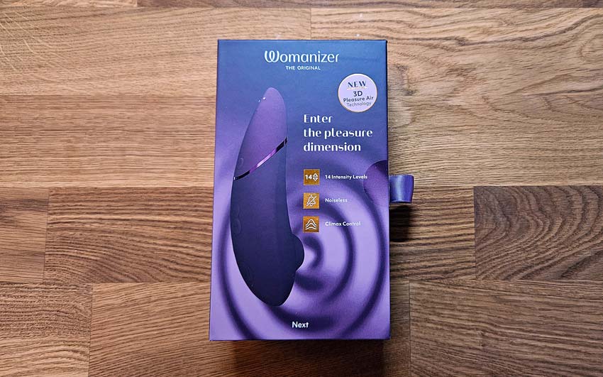 L’emballage du Womanizer Next
