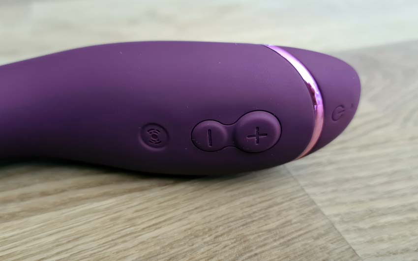 Les boutons du Womanizer OG