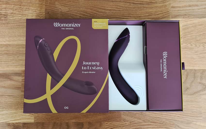 Ouvrir l’emballage du Womanizer OG